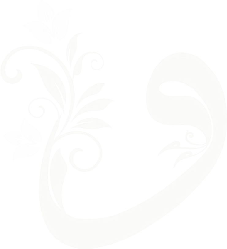 Decorative footer logo
